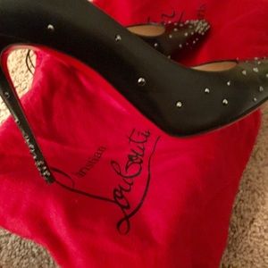 Authentic 100mm Christian Louboutin 40.5